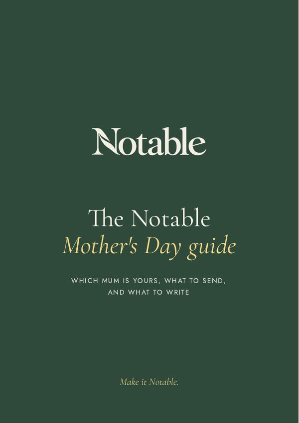 Cover of the Notable mothers day guide