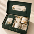 Coffee & Company gift hamper in a forest-green Notable keepsake box